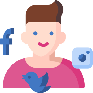 социальные медиа instagram twitter facebook человек бренд-амбассадор инфлюенсер
