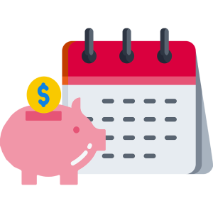 hucha y calendario