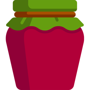 jarro vermelho