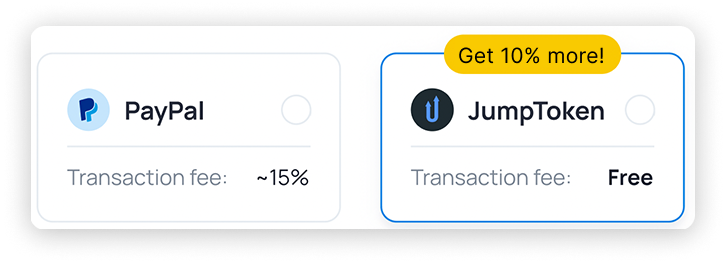 Opções de pagamento Honeygain