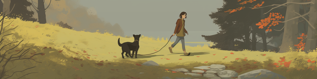 promenades de chiens