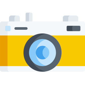 yellow camera